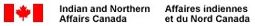 This image is a link to the Indian and Northern Affairs Canada website.