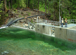 The Intake Site at Canoe Creek Hydro